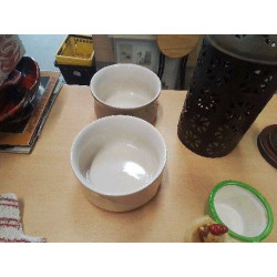 CACHE POT GRIS/BEIGE