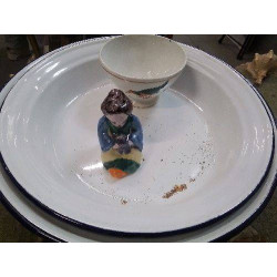 SALIÈRE PERSONNAGE JAPONISANT 