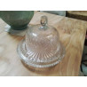 ENS ANC CENTRE DE TABLE + CLOCHE CRISTAL