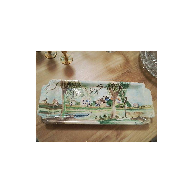 PLAT A CAKE DECOR VILLAGE