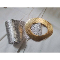 CEINTURE CUIR ARGENTE...