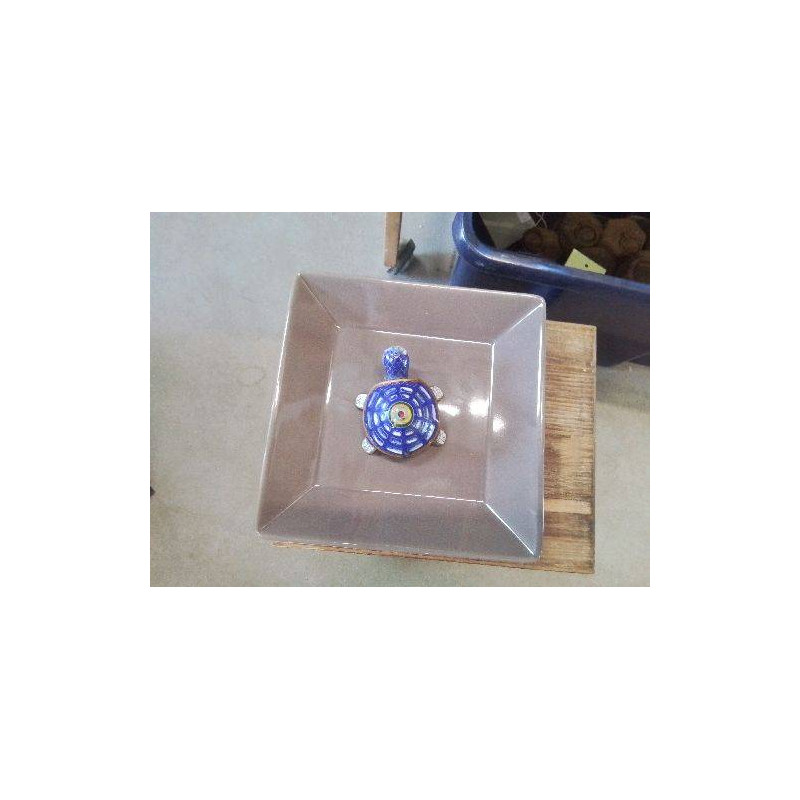 MINIATURE TORTUE CLOISONNÉE