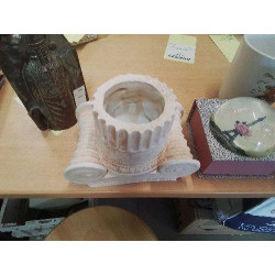 COLONNE BOUGEOIR PLATRE PM