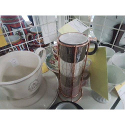 LOT DE 4 TASSES AVEC...