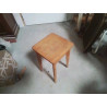 TABOURET VINTAGE COUL BOIS CLAIR