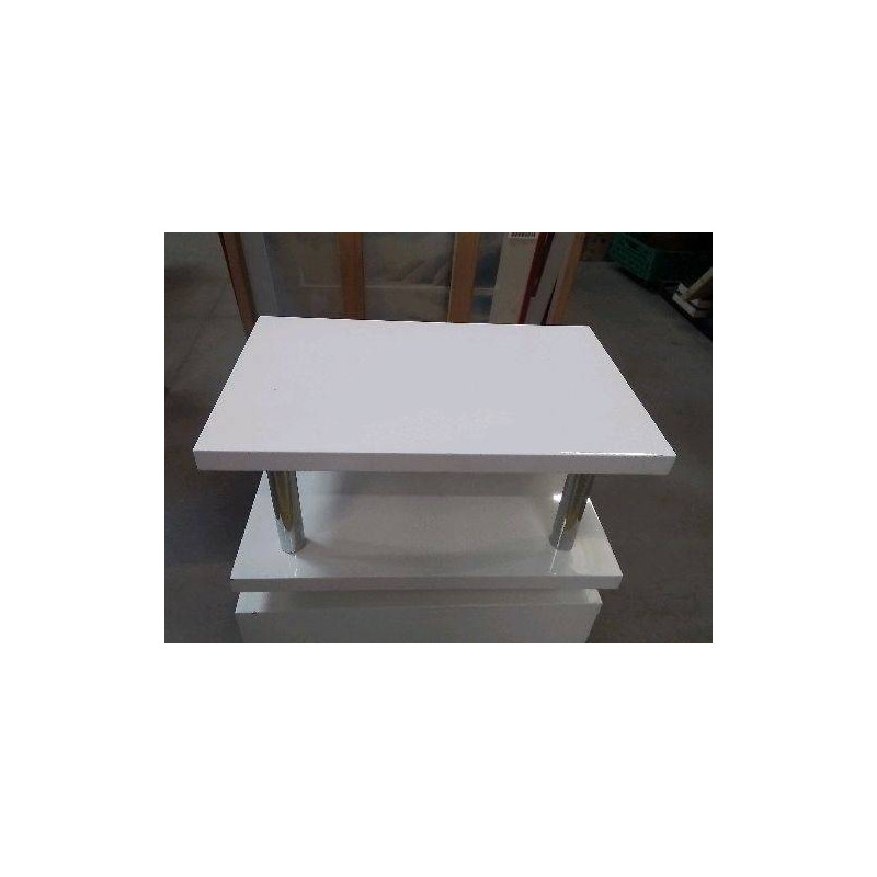 CHEVET MODERNE BLANC EN L ETAT