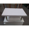 CHEVET MODERNE BLANC EN L ETAT