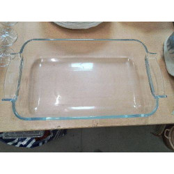PLAT RECT PYREX