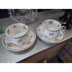 DUO TASSES HAVILAND...