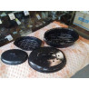 DUO COCOTTES OVALES NOIRES