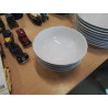 LOT 4 COUPES PORCELAINE BLANCHE