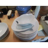 SAUCIERE PORCELAINE BLANCHE GRAS MAIGRE