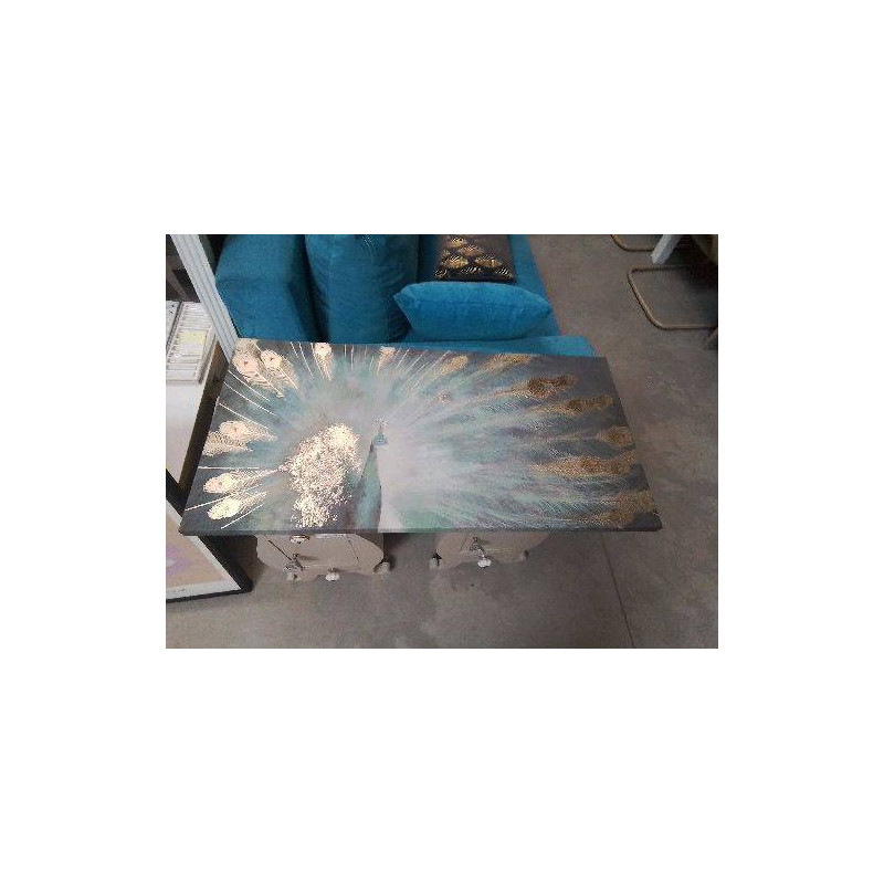 TOILE PAON DORÉ 