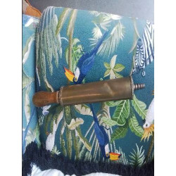 POMPE ANCIENNE TETE BOIS