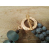 COLLIER PIERRES FERMOIR DESIGN DORE