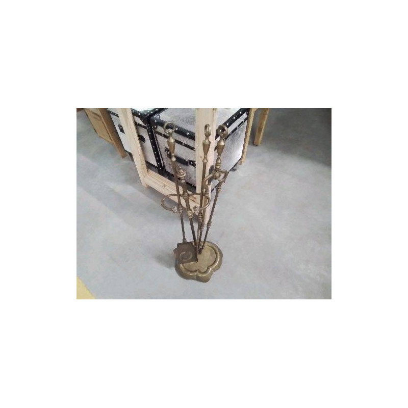 SERVITEUR DE CHEMINÉE BRONZE