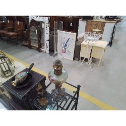 LAMPE A PETROLE ÉMAILLÉE