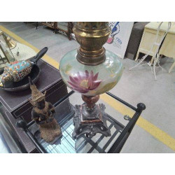 LAMPE A PETROLE ÉMAILLÉE