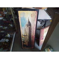 TABLEAU PEINTURE BOIS NEW...