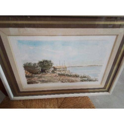 AQUARELLE PM CABANE PECHEUR...