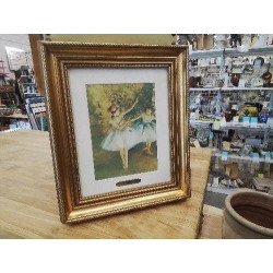 CADRE DORE REPRO PEINTRE