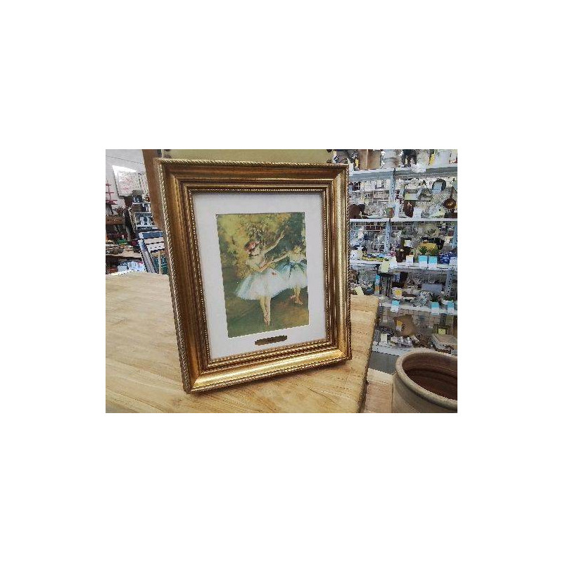 CADRE DORE REPRO PEINTRE