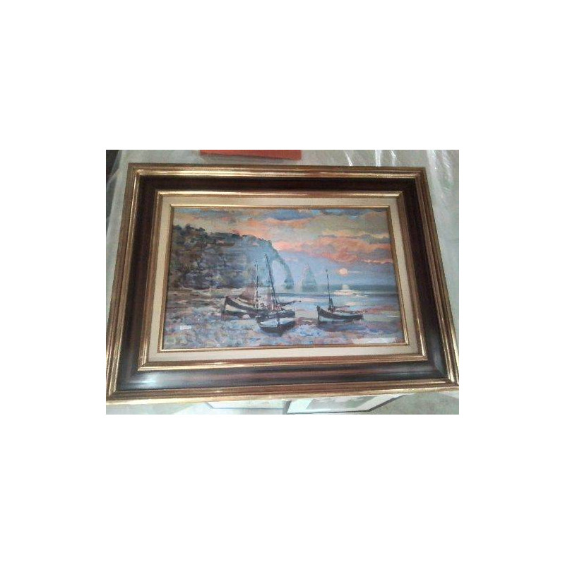 TABLEAU 3 BATEAUX ETRETAT