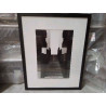 PHOTO N&B ESCALIER SOUS CADRE