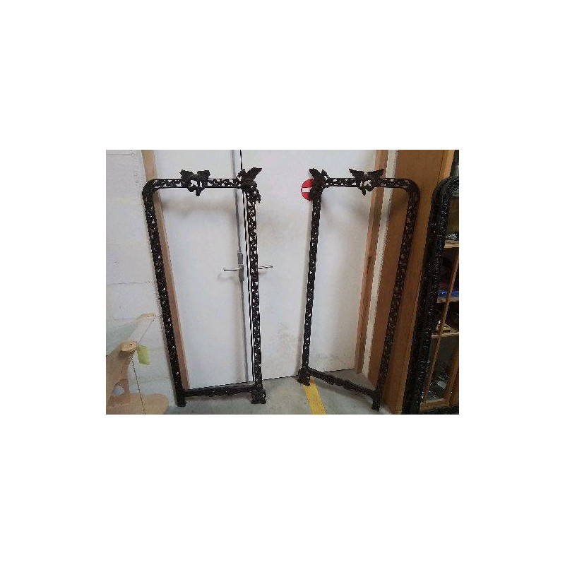 PANNEAU ANC BOIS DECOR ASIATIQUE  HT170×65 CM