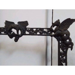 PANNEAU ANC BOIS DECOR ASIATIQUE  HT170×65 CM