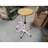 TABOURET METAL REGLABLF PIVOTANT