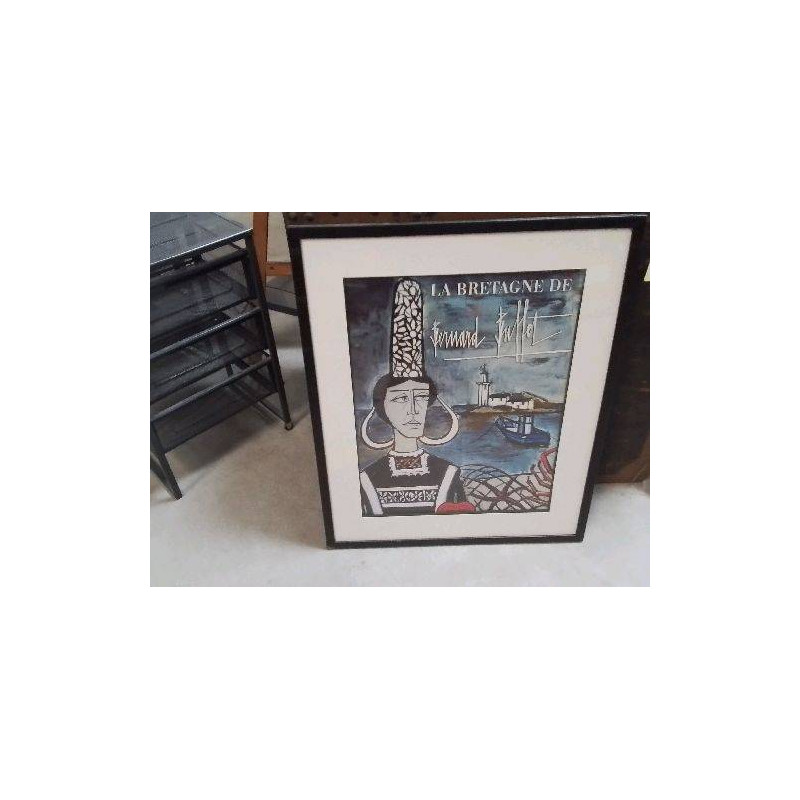 CADRE REPRO LA BRETAGNE DE BERNARD BUFFET