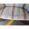 BANQUETTE ANNÉES 20 TISSU EN L’ETAT