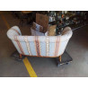 BANQUETTE ANNÉES 20 TISSU EN L’ETAT