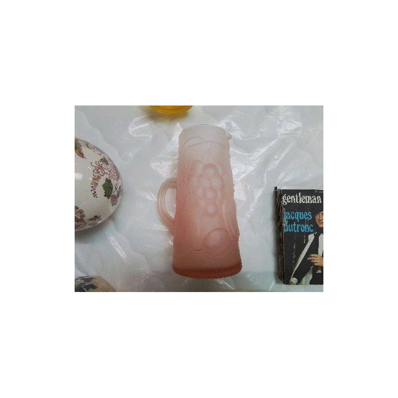 PICHET VERRE ROSE OPAQUE 