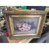 TABLEAU TOUR DORÉ BOUQUET DE ROSES S DAVID