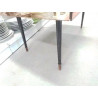 TABLE BASSE D/MIROIR ROSE VINTAGE EN L’ETAT 