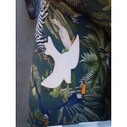 OISEAU BLANC FAIENCE