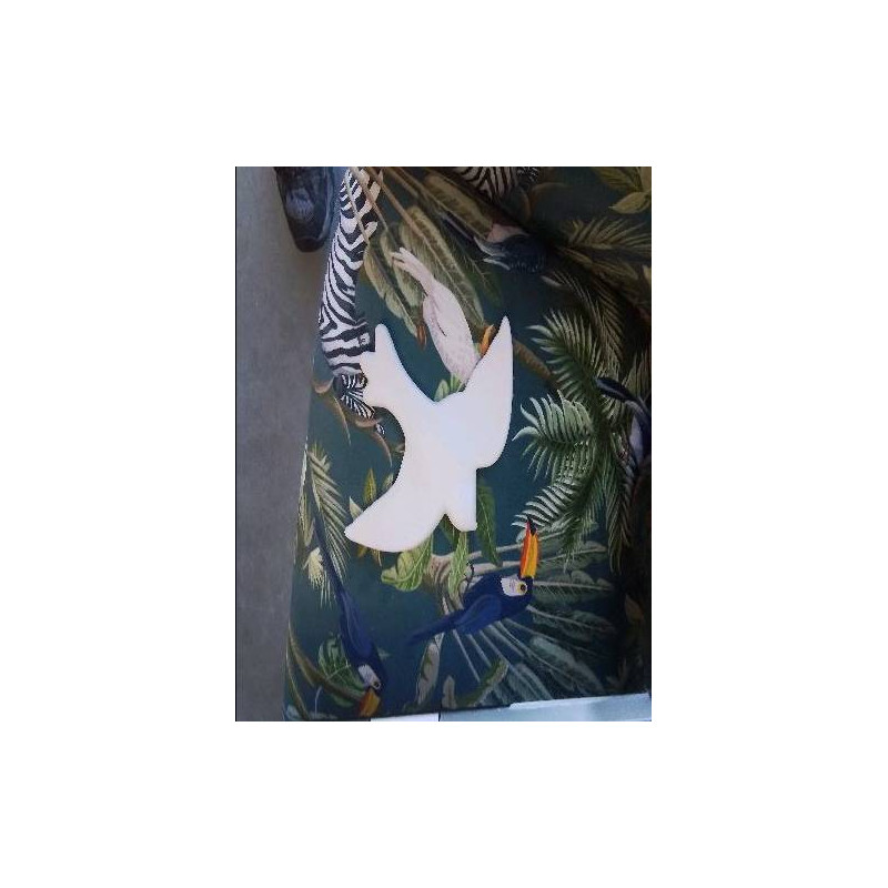 OISEAU BLANC FAIENCE