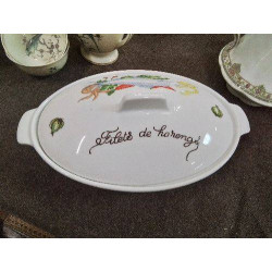 PLAT PORCELAINE AVEC...