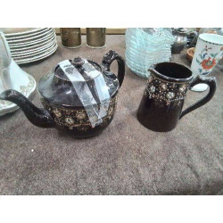 ENS 2P FAIENCE NOIR ANGLAIS