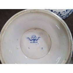 SOUPIERE VIEILLARD DECOR BLEU