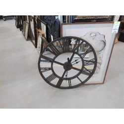 PENDULE METAL MIROIR ETAT OK