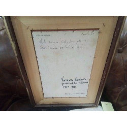 PEINTURE MAGASIN ANGLE DE RUE VENISE