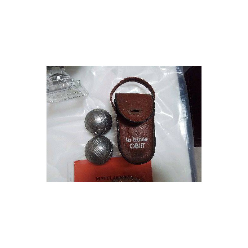 DUO BOULE DE PÉTANQUE + HOUSSE OBUT