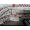 BOUTIS GRIS BORDEAUX + 2 TAIES COTON AUTREFOIS FRANCE