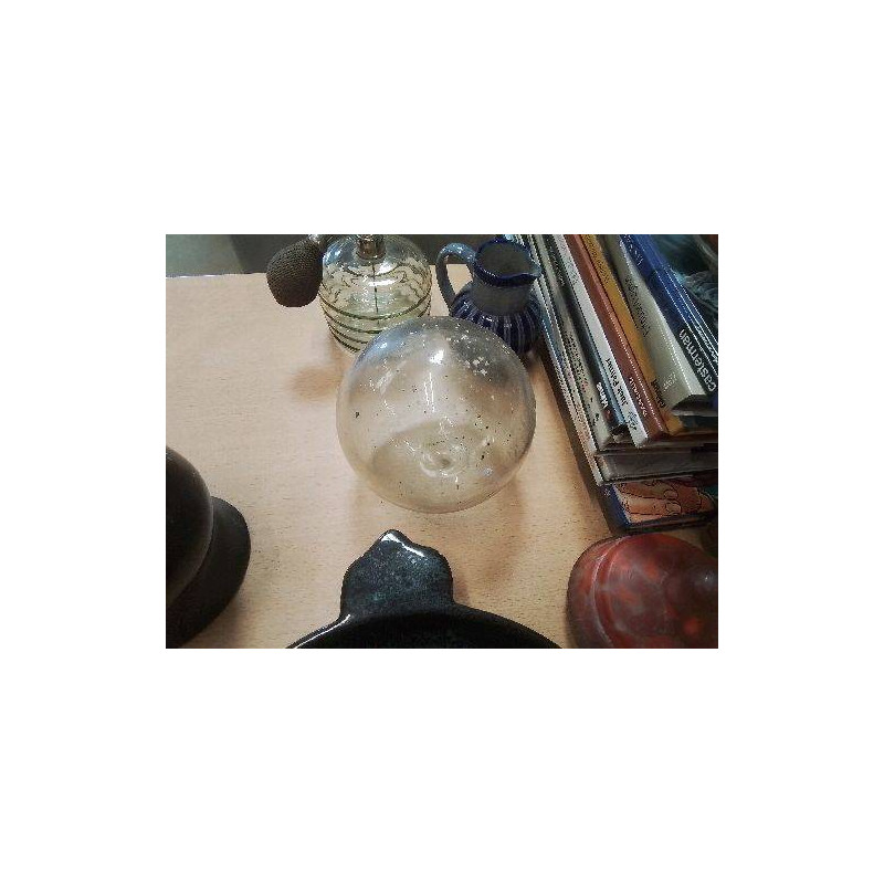 BOULE VERRE SOUFFLÉ ANC