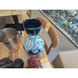 VASE ECUME VERT BLEU 