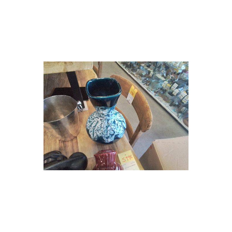 VASE ECUME VERT BLEU 