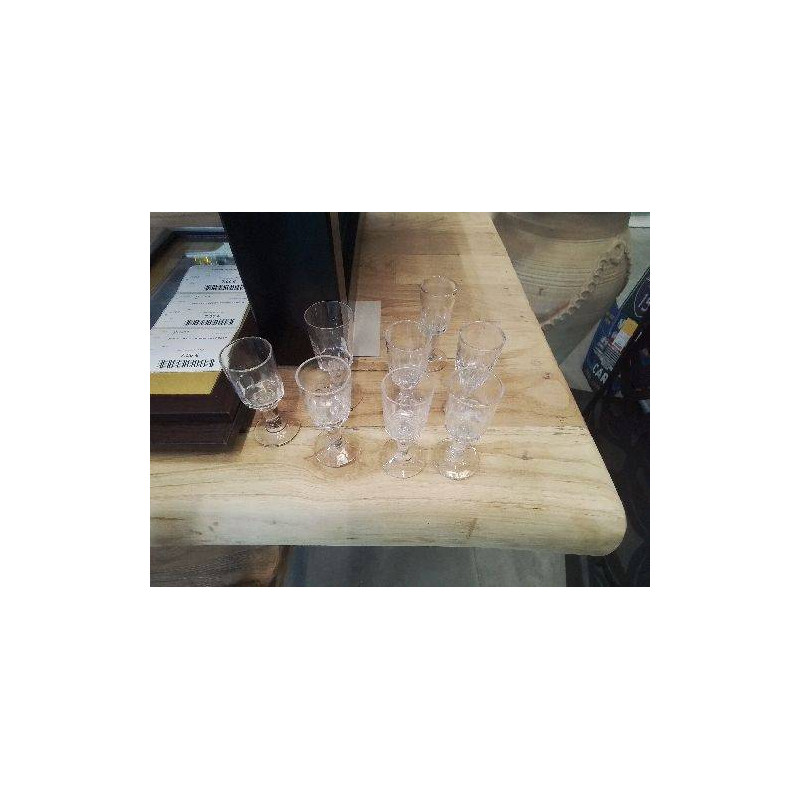 LOT 6 VERRES DIGESTIF ANC